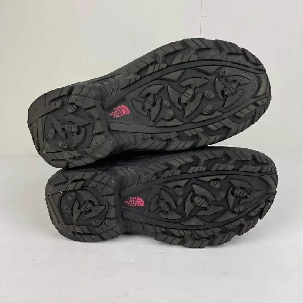 The north face girls shellista lace novelty Winter  black multicolored boot sz 6